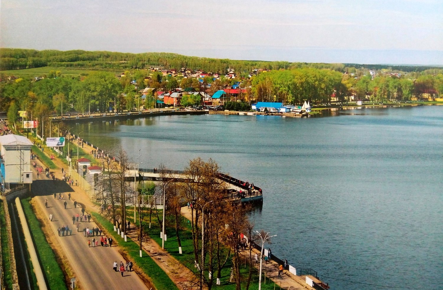 Набережная Воткинского пруда Воткинск